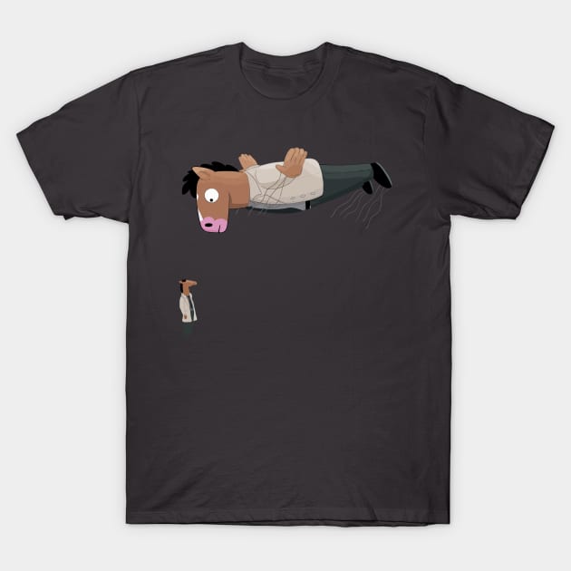 Bojack baloon T-Shirt by Catharthic